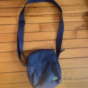 Lacoste Men's Dark Blue Messenger Bag